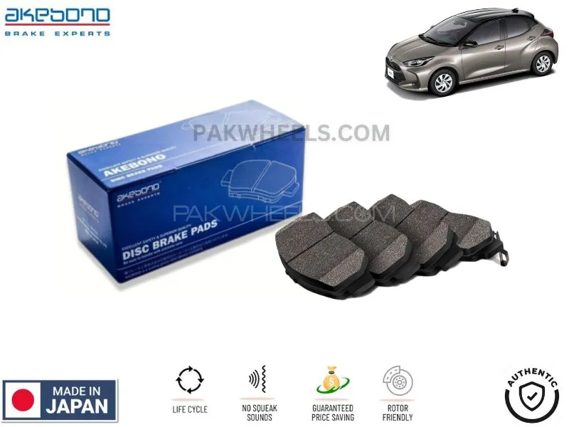 Toyota Yaris Japan Assembled 2019-2024 Akebono Front Brake Pads - Made in Japan