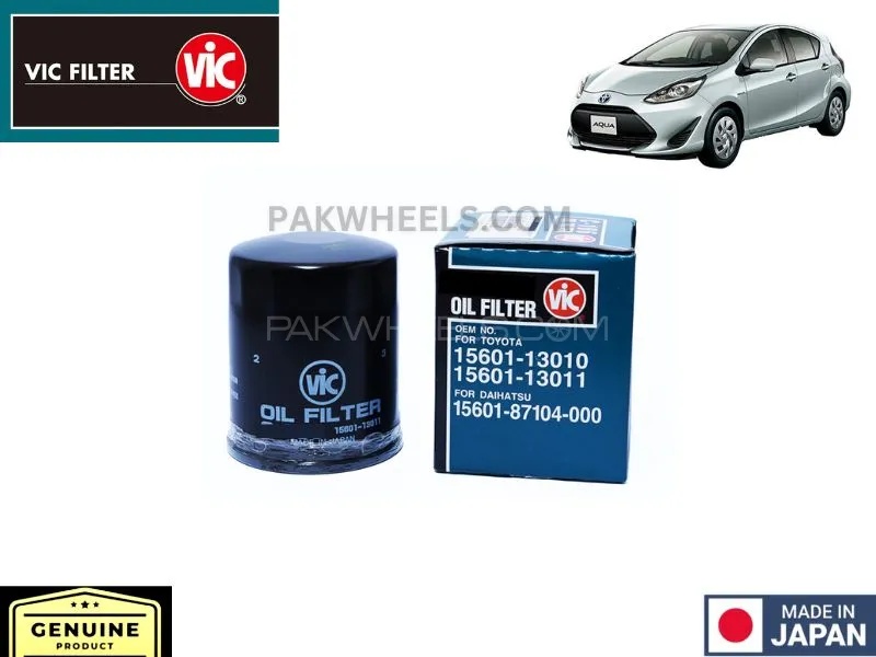 Toyota Aqua 2017-2021 VIC Oil Filter - Made in Japan Image-1