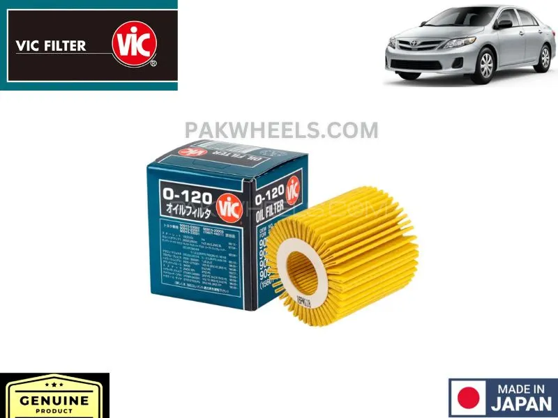 Toyota Grande 2008-2014 VIC Oil Filter - Made in Japan Image-1