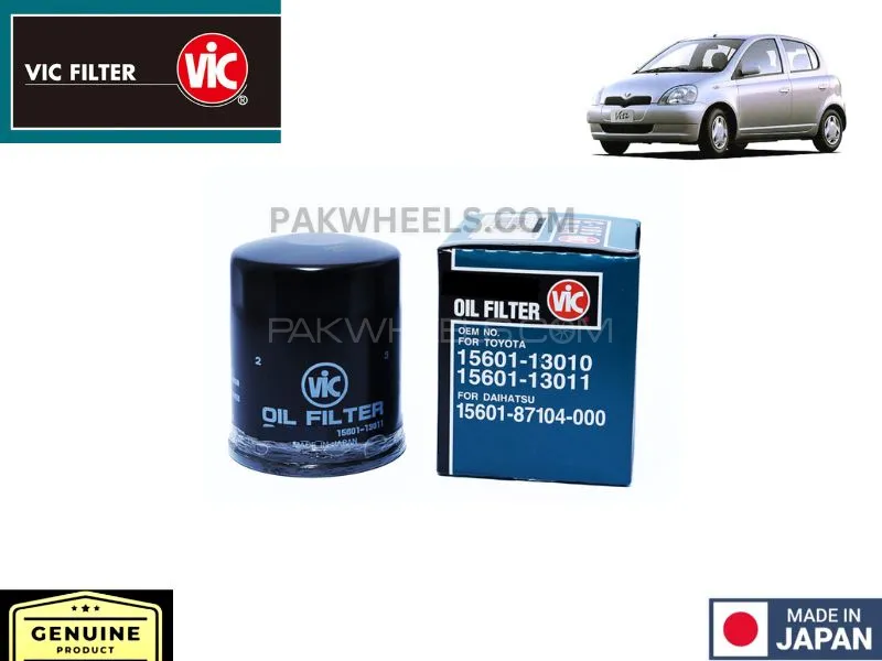 Toyota Vitz 1998-2005 VIC Oil Filter - Made in Japan Image-1