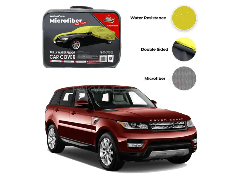 Range Rover Sport Microfiber Car Top Cover - Model 2014-2018 Image-1