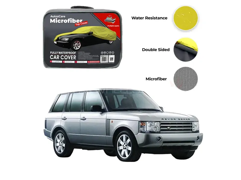 Range Rover Vogue Microfiber Car Top Cover - Model 2002-2012 Image-1