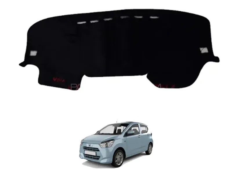 Daihatsu Mira 2018-2024 Velvet Dashboard Mat Image-1
