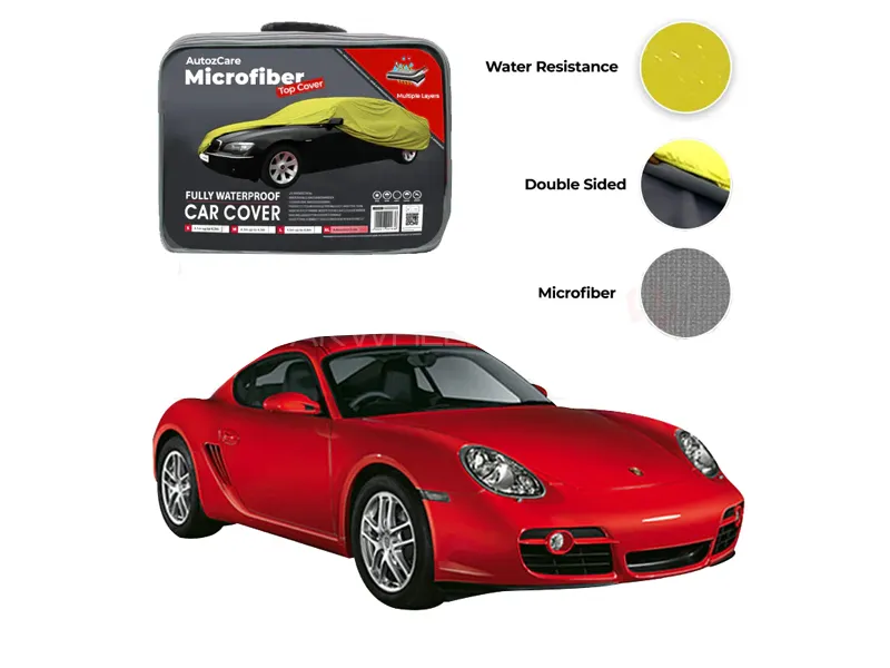 Porsche Cayman Microfiber Car Top Cover - Model 2005-2012 Image-1
