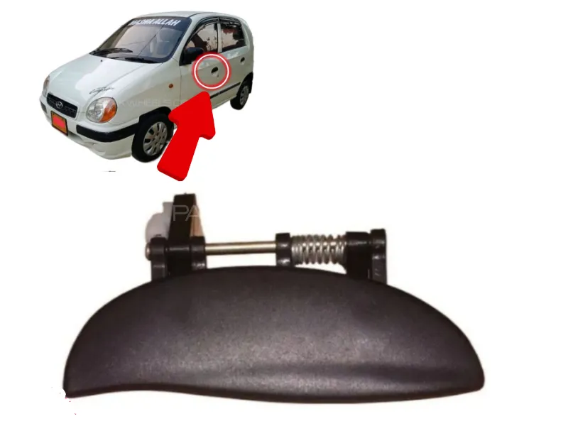 Hyundai Santro 2003-2014 Front Left Side Outer Handel | 1 Piece  Image-1