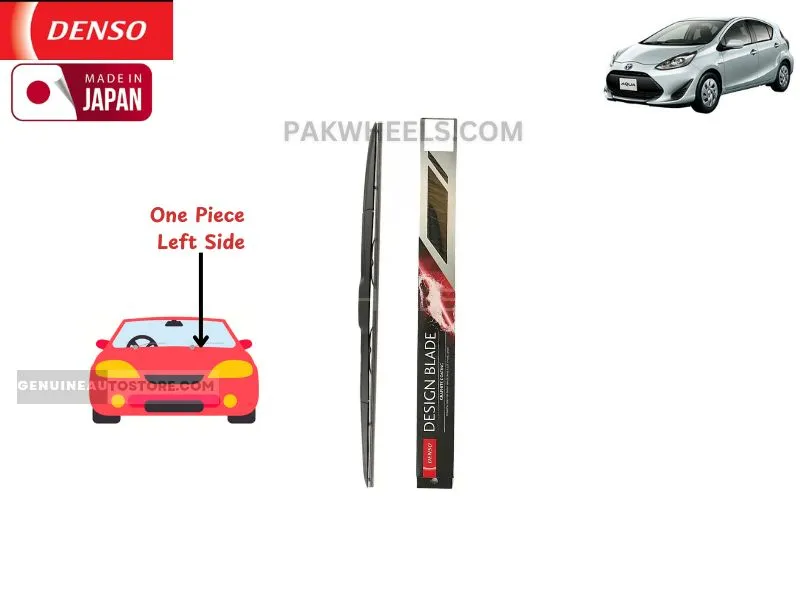 Toyota Aqua 2017-2021 Denso Wiper Blade Left Side - Made in Japan Image-1