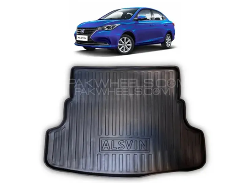 Alsvin Cargo 2021-2024 Trunk Tray | Cargo Boot Liner Diggi Protection | Trunk Protection Image-1