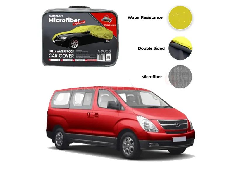 Hyundai H1 Microfiber Car Top Cover - Model 2018-2021 Image-1