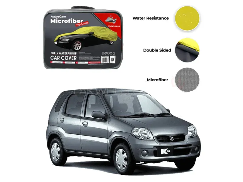 Suzuki Kei Microfiber Car Top Cover - Model 1998-2008 Image-1