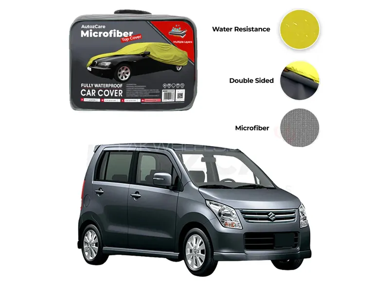 Suzuki Wagon-R Microfiber Car Top Cover - Model 2008-2012 Image-1