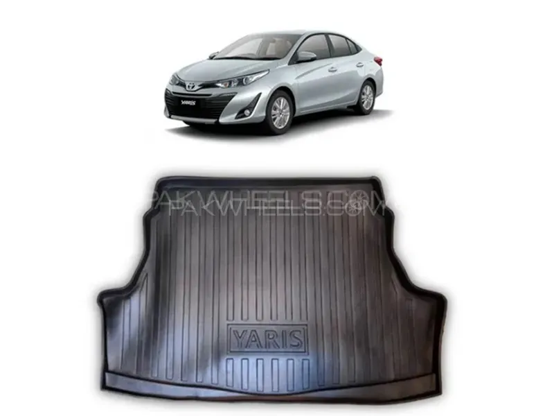 Toyota Yaris 2020-2024 Trunk Tray | Cargo Boot Liner Diggi Protection | Trunk Protection Image-1