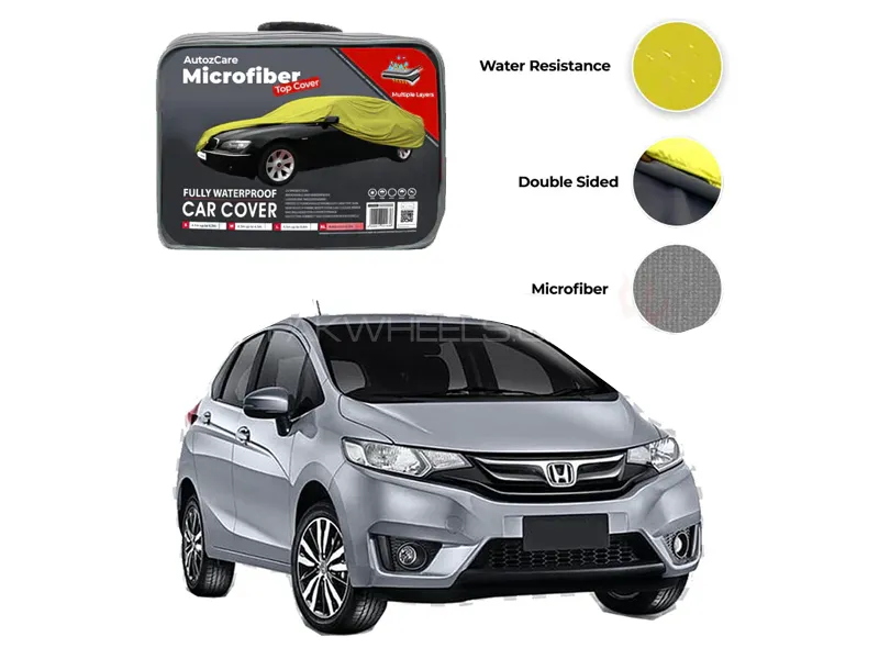 Honda FIT Microfiber Car Top Cover - Model 2013-2022 Image-1