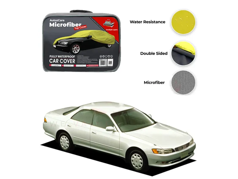 Toyota Mark 2 Microfiber Car Top Cover - Model 1992-2000 Image-1