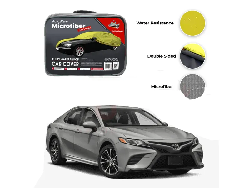 Toyota Mark X Microfiber Car Top Cover - Model 2009-2018 Image-1