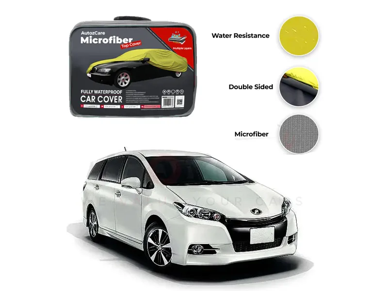Toyota Wish Microfiber Top Cover - Model 2009-2018