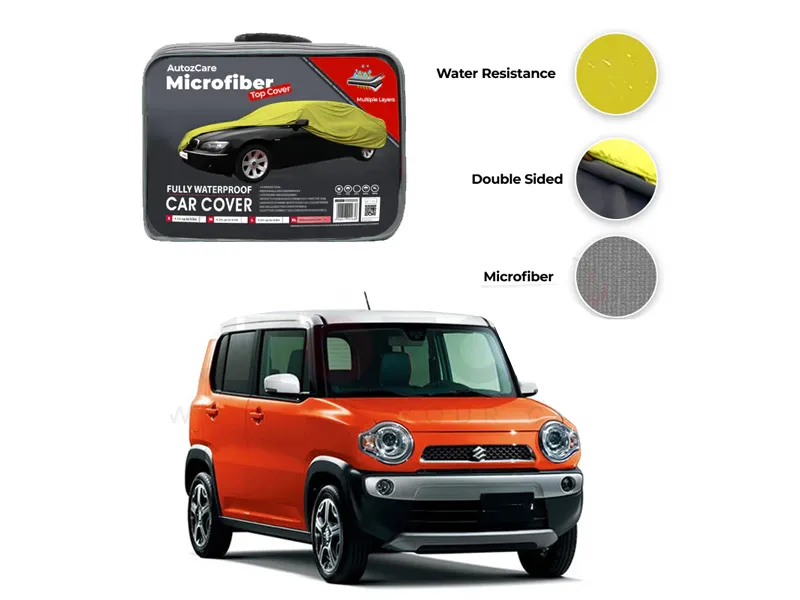 Suzuki Hustler Microfiber Car Top Cover - Model 2014-2020 Image-1