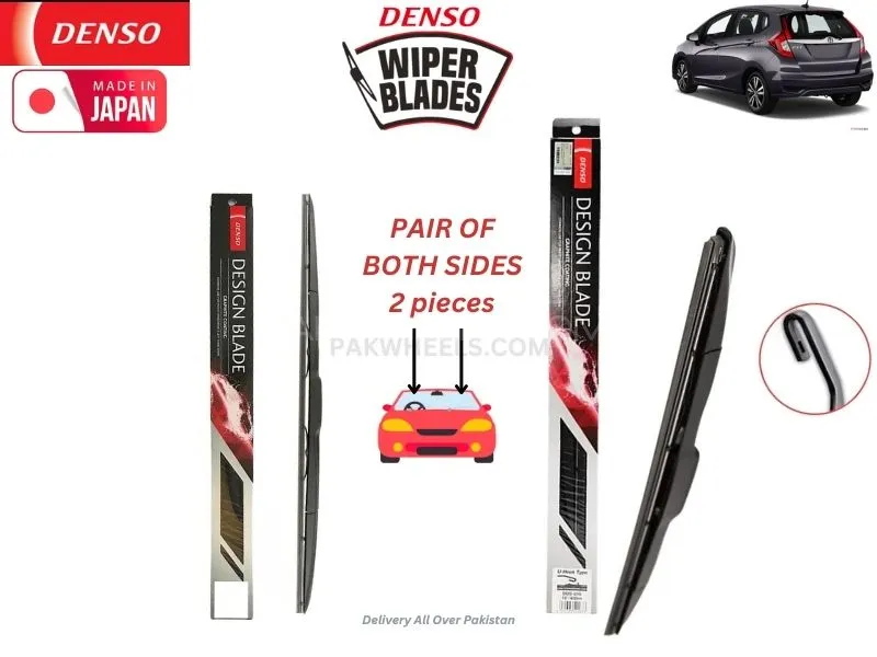 Honda Fit 2015-2020 Denso Wiper Blade Set - Made in Japan