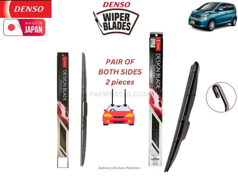 Nissan Dayz 2012-2018 Denso Wiper Blade Set - Made in Japan Image-1