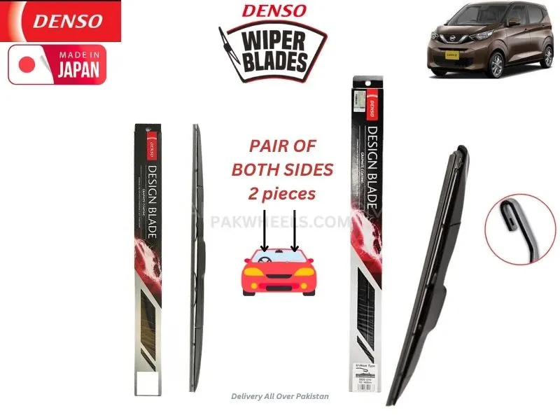 Nissan Dayz 2018-2024 Denso Wiper Blade Set - Made in Japan Image-1
