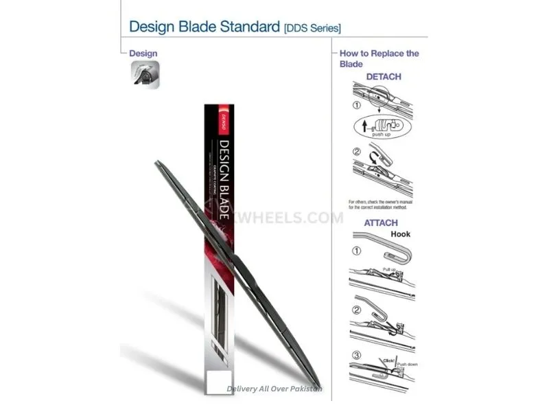 Toyota Axio 2006-2012 Denso Wiper Blade Set - Made in Japan Toyota Axio 2006-2012 Denso Wiper Blade Set - Made in Japan Image-6