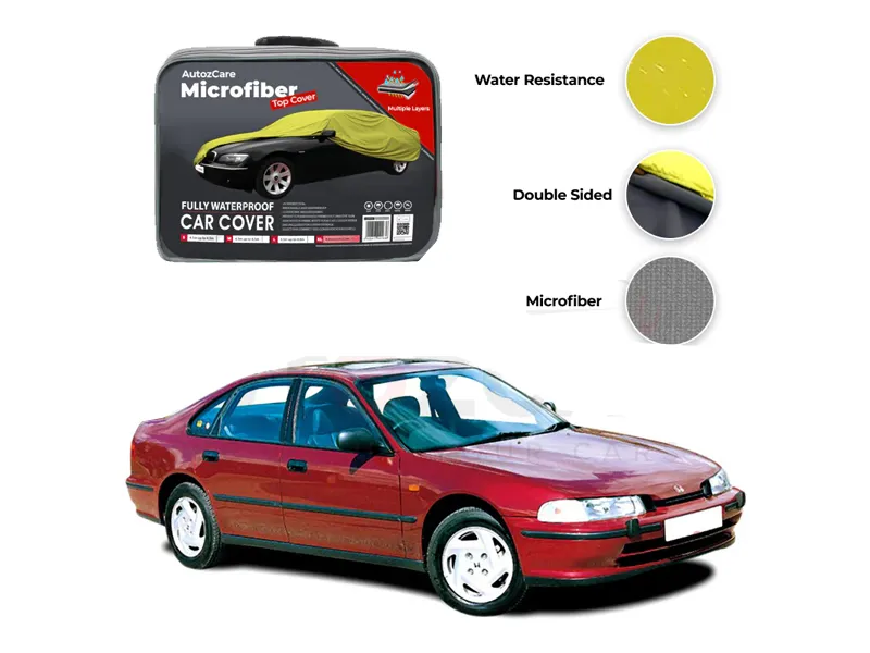 Honda Accord Model 1997-2002 Microfiber Car Top Cover Image-1