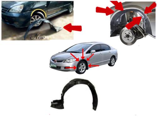 Honda Civic Fender Shield 2007-2012 | 1 Pieces | Honda Civic Fender Shield 2007-2012 | 1 Pieces |