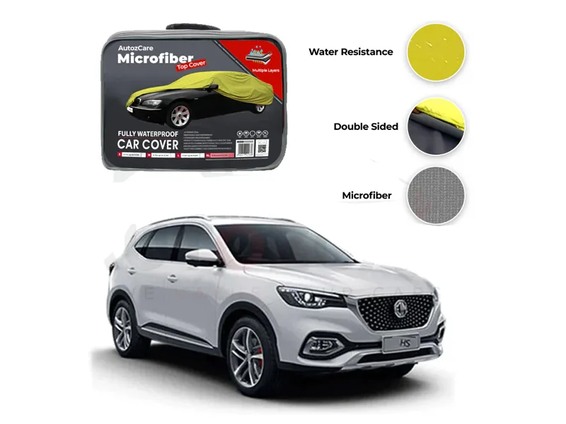 MG HS Microfiber Car Top Cover - Model 2020-2021 Image-1