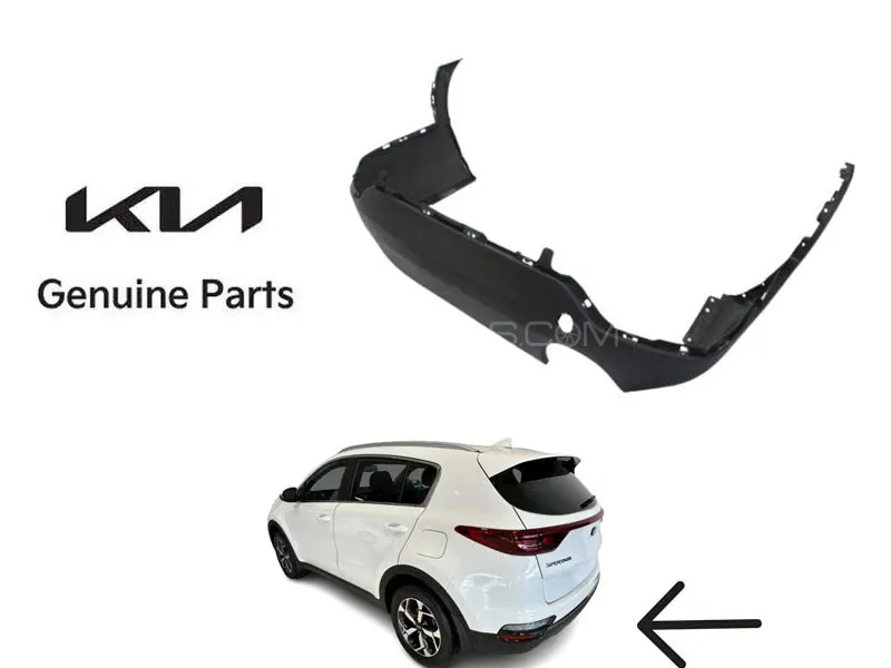 Genuine Rear Bumper Lower of KIA Sportage 2019 to 2024 Image-1