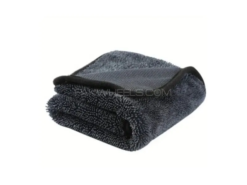Zingfix Microfiber Twist Car Wash Towel 40cm×40cm 1200GSM Image-1