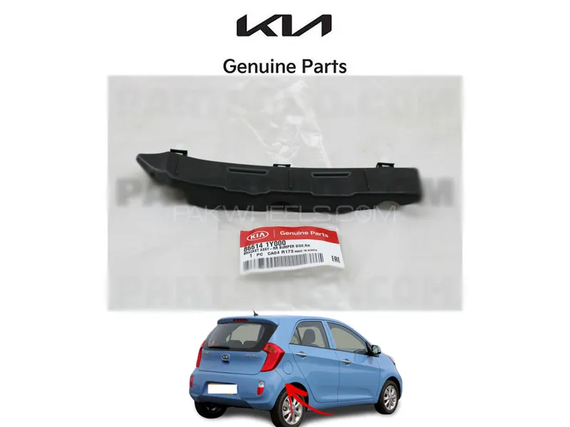 Genuine Bracket Rear Bumper Right Side of KIA Picanto 2019 to 2024 Image-1