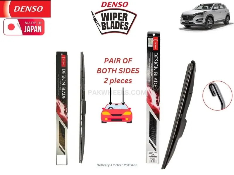Hyundai Tucson 2020-2024 Denso Wiper Blade Set - Made in Japan Image-1