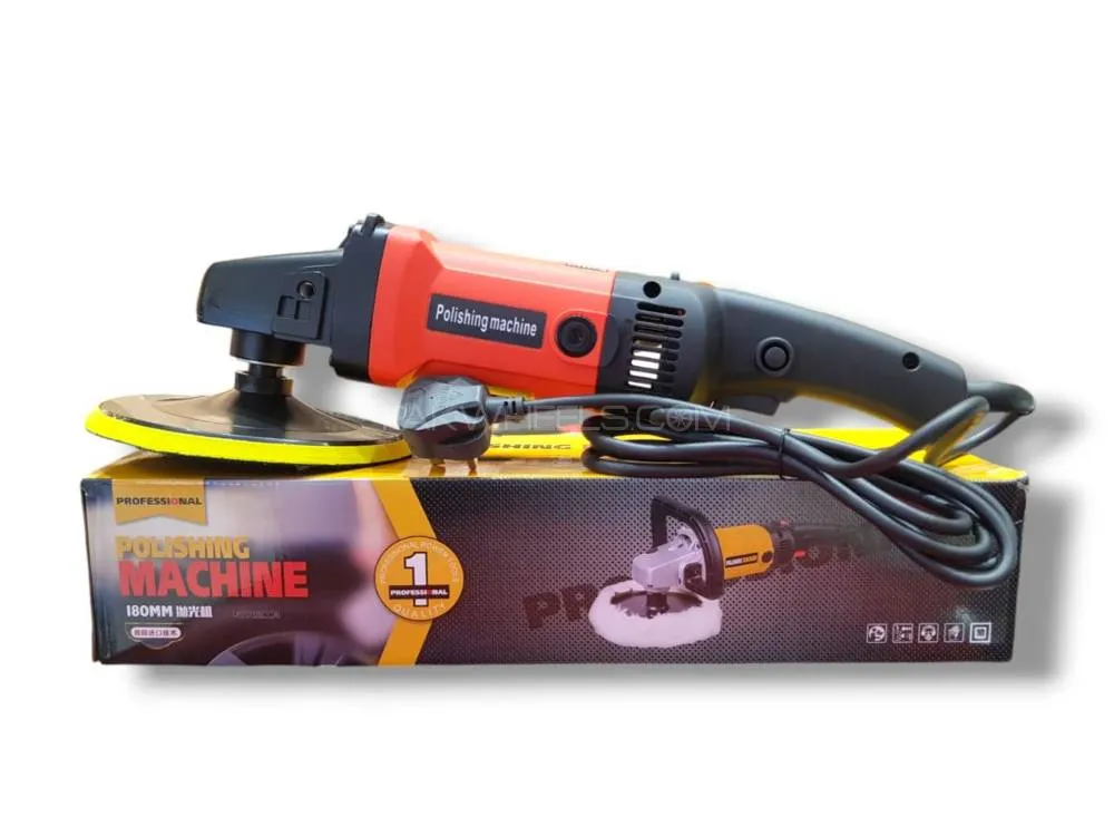 Portable Flat Rotary Polishing Machine Electric Waxing Buffer Polisher For Auto Metal Image-1