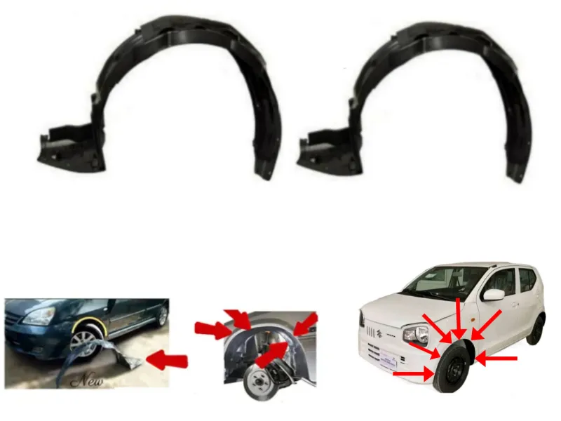 Suzuki Alto New Model Fender Shield | 2  Pieces | Image-1