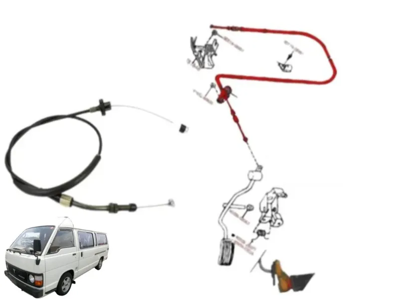 Toyota Hiace Van 1984 Acceleration Cable Image-1