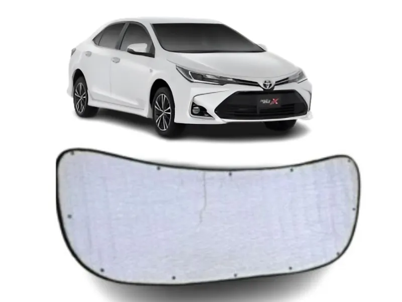Premium Combo Pack - Aluminum Bonnet & Trunk Insulator with Clips for Toyota Corolla 2014-2024 Image-1