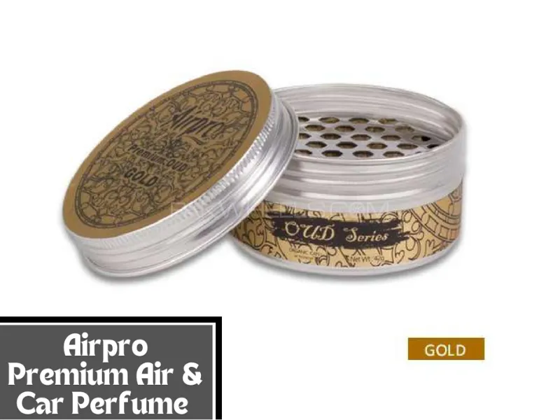 Airpro Premium Oud Gold series - Air & Car Perfume | Make your surroundings great with Airpro Car Image-1