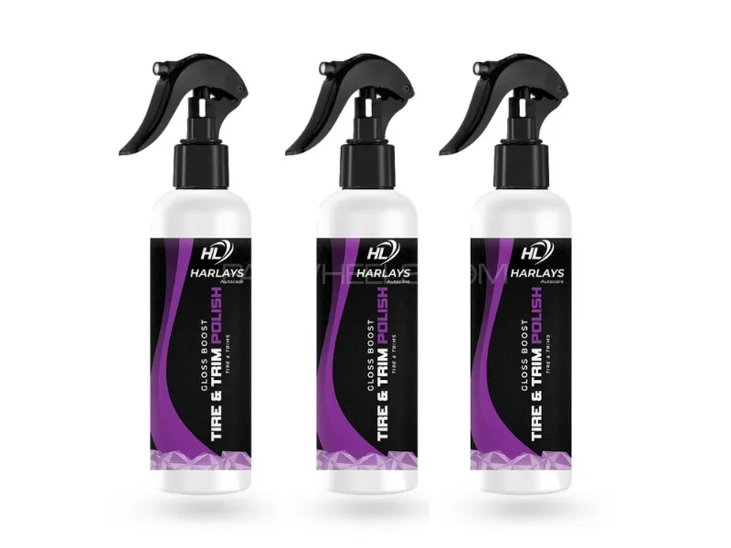 Harlays Tire & Trim Restorer Polish - 400ml | Buy 2 Get 1 Image-1