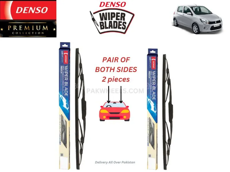 Suzuki Cultus 2017-2024 Denso Wiper Blade - 2 Pcs Set - Denso Premium Image-1