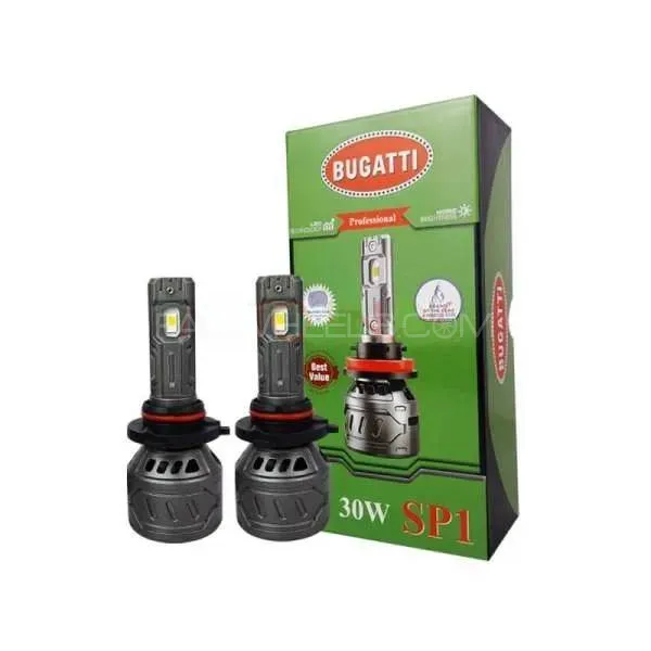 BUGATTI SP1 Car LED Headlight Bulb | 30 WATTS | 6500K|9005 Image-1