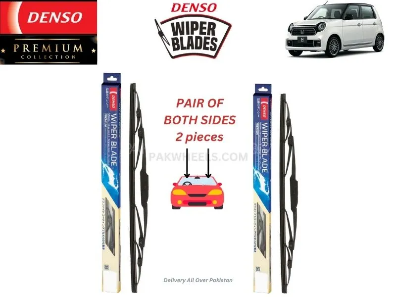Honda N One 2012-2020 Denso Wiper Blade - 2 Pcs Set - Denso Premium Image-1