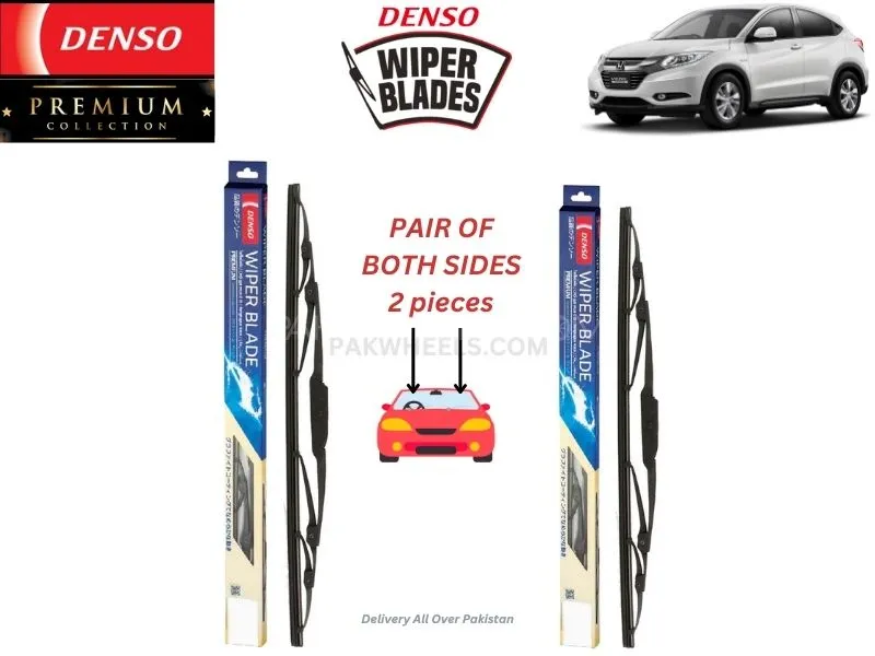 Honda Vezel 2012-2020 Denso Wiper Blade - 2 Pcs Set - Denso Premium  Image-1