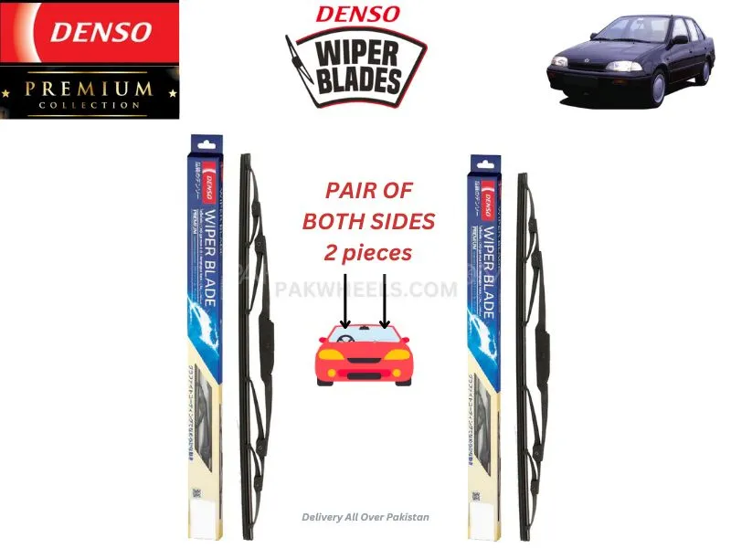 Suzuki Margalla 1992-1998 Denso Wiper Blade - 2 Pcs Set - Denso Premium