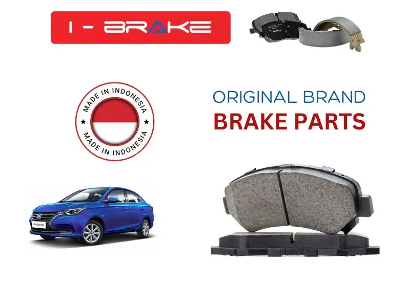 Changan Alsvin 2021-2025 I-BRAKE Front Brake Pads - Made in Indonesia Image-1