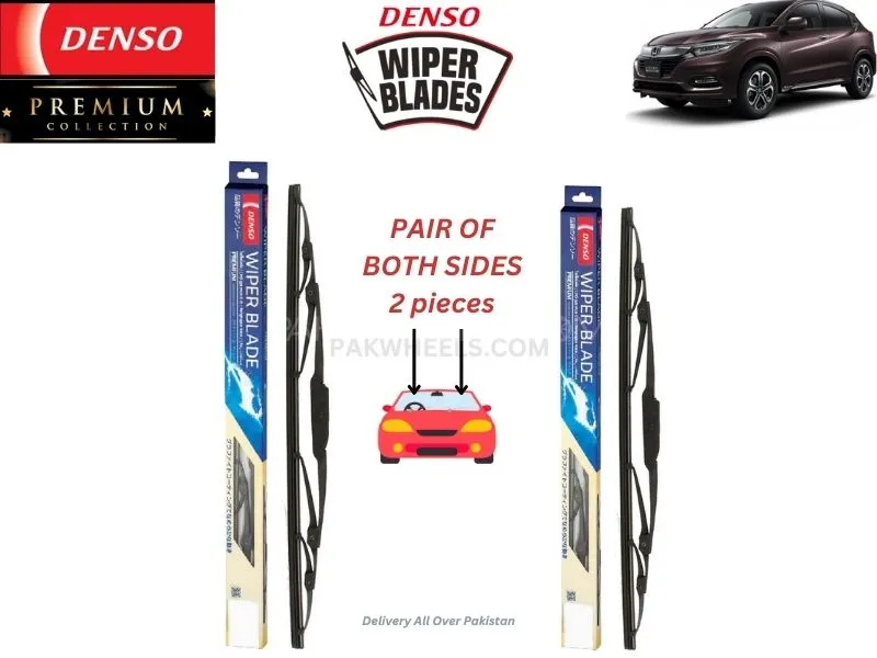 Honda Vezel 2013-2020 Denso Wiper Blade - 2 Pcs Set - Denso Premium Image-1
