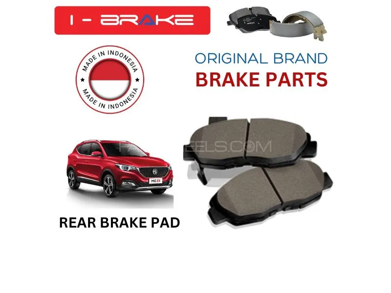 MG ZS 2021-2025 I-BRAKE Rear Brake Pad - Made in Indonesia Image-1