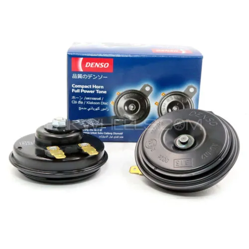 Denso Car Electric Horn | Compact Horn | Double Pin | Water Proof | High Quality 