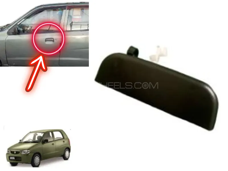 Suzuki Alto 2000-2012 Door Outer Handles | 1 Pcs  | LH Image-1