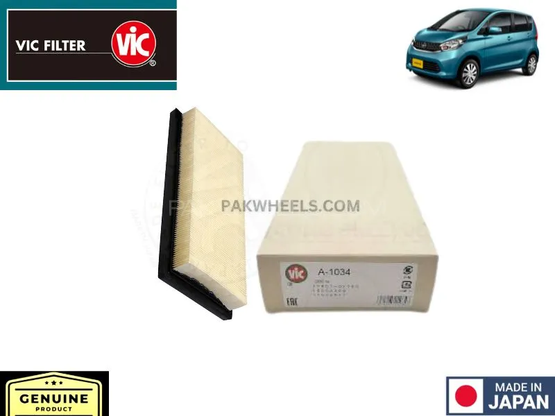 Nissan Dayz 2011-2018 Vic A-1034 Air Filter - Made in Japan