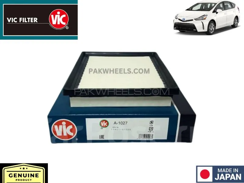 Toyota Prius Alpha 2014-2019 VIC A-1027 Air filter - Made in Japan Image-1