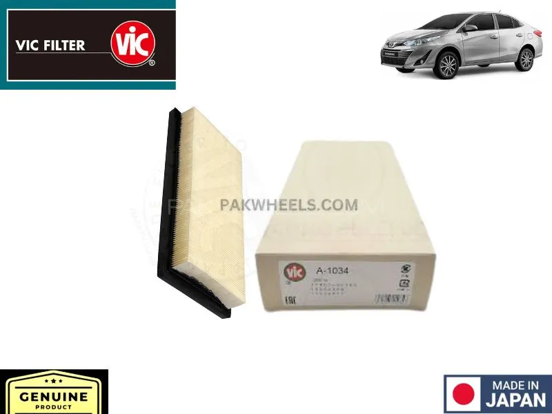 Toyota Yaris 1.5 2020-2024 Vic A-1034 Air Filter - Made in Japan